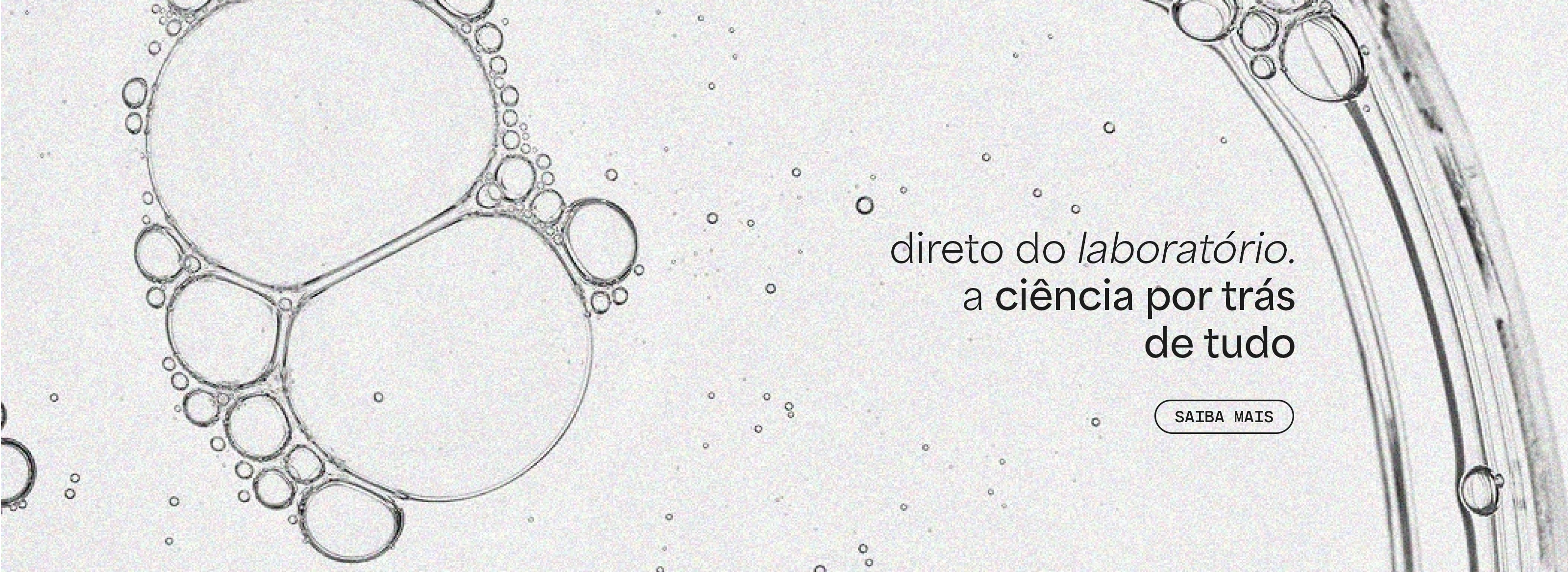 Direto do laboratório